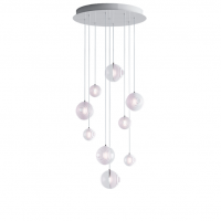 dark & bright star chandelier / 9 pcs 9x bright